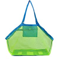 GeekerChip Bolsa Plegable de Malla de Playa-Juguetes de Bolsa de Almacenamiento para al Aire Libre Natación Piscina…